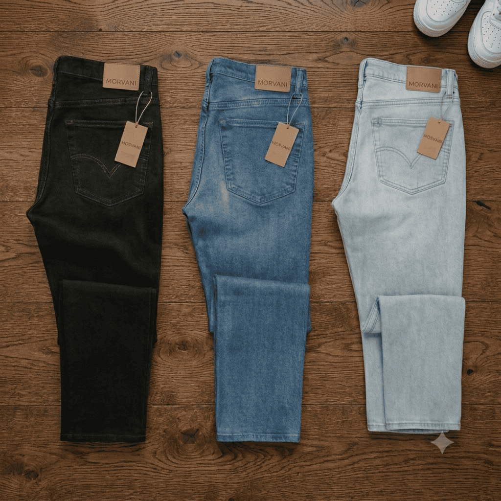 Calça Jeans Masculina em Elastano Premium (Compre 1 Leve 3)